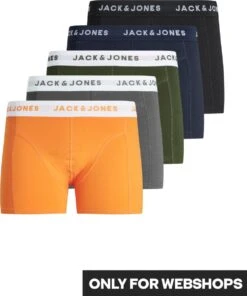 JACK&JONES JACKRIS TRUNKS 5 PACK LN Heren Onderbroek - Maat L 21 JACK&JONES JACKRIS TRUNKS 5 PACK LN Heren Onderbroek - Maat L -Merkloos Soldes 1001x1200