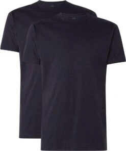 Alan Red Virginia Zwart Ronde Hals Heren T-shirt 2-Pack - L
