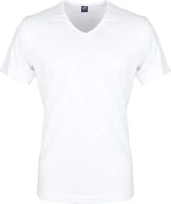 Suitable - T-shirt Wit V-hals Vita 2 Pack - Maat L - Modern-fit -Merkloos Soldes 1003x1200 4