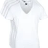 Suitable - T-shirt Wit Diepe V-hals Vitaru Stretch 2 Pack - Maat L - Slim-fit -Merkloos Soldes 1010x1200