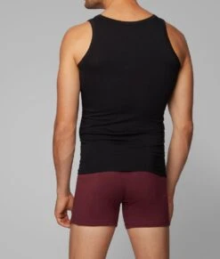 2-pack: Hugo Boss Stretch Singlets Slim Fit - O-hals - Zwart - Maat XXL -Merkloos Soldes 1018x1200 2
