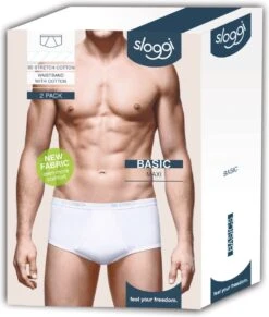 Sloggi Men Basic Heren Maxi Slip - 2-pack - Wit - Maat L 21 Sloggi Men Basic Heren Maxi Slip - 2-pack - Wit - Maat L -Merkloos Soldes 1019x1200 12