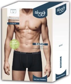 Sloggi Men Basic Heren Boxershort - 2-pack - Zwart - Maat M 38 Sloggi Men Basic Heren Boxershort - 2-pack - Zwart - Maat M -Merkloos Soldes 1020x1200