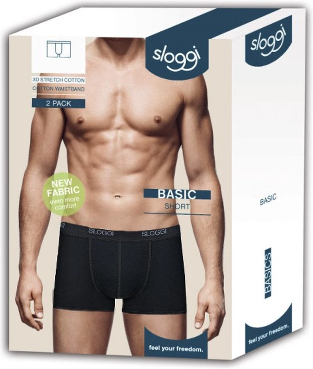 Sloggi Men Basic Heren Boxershort - 2-pack - Zwart - Maat M 20 Sloggi Men Basic Heren Boxershort - 2-pack - Zwart - Maat M – Image 18