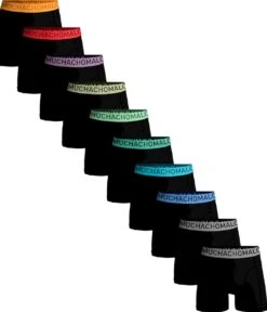 Muchachomalo-10-pack Onderbroeken Voor Mannen-Elastisch Katoen-Boxershorts - Maat M
