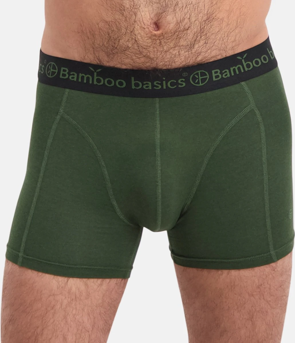 Bamboo Basics - Boxershorts Rico (3-pack) - Navy, Army & Zwart - L 6 Bamboo Basics - Boxershorts Rico (3-pack) - Navy, Army & Zwart - L – Image 4