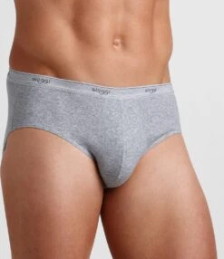 Sloggi Men Basic Heren Midi Slip - 2-pack - Grey Marle - Maat L -Merkloos Soldes 1038x1200 2