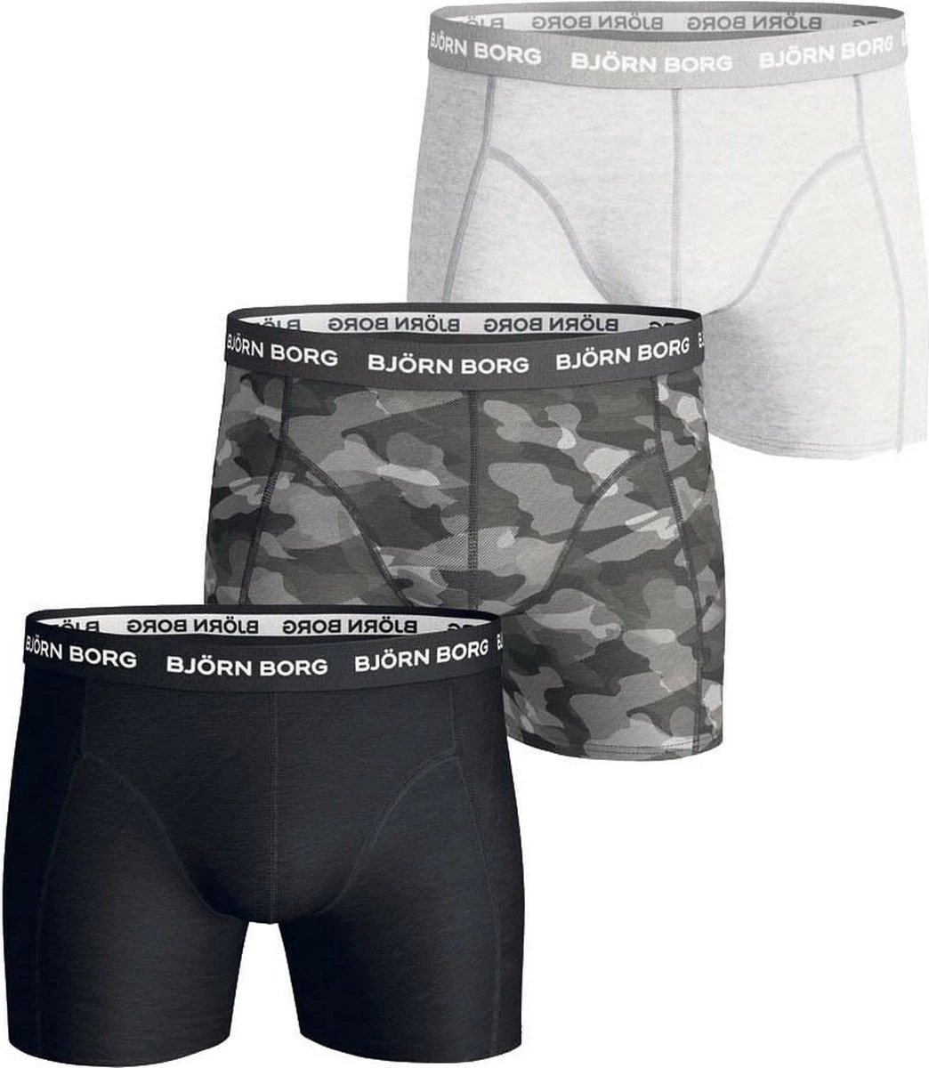 Bjorn Borg 3p SHORTS SHADELINE SAMMY - Sportonderbroek Casual - Mannen - Zwart - S 11 Bjorn Borg 3p SHORTS SHADELINE SAMMY - Sportonderbroek Casual - Mannen - Zwart - S – Image 9