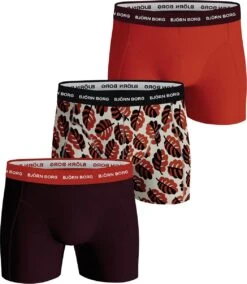 Björn Borg Boxershorts Essential (3 Pack) - Cotton Stretch Boxers Normale Lengte - Rood - Bordeaux En Print - Maat: XL 18 Björn Borg Boxershorts Essential (3 Pack) - Cotton Stretch Boxers Normale Lengte - Rood - Bordeaux En Print - Maat: XL -Merkloos Soldes 1045x1200 2
