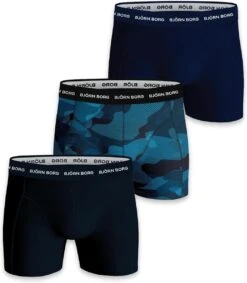 Bjorn Borg 3p SHORTS SHADELINE SAMMY - Sportonderbroek Casual - Mannen - Blauw - M -Merkloos Soldes 1046x1200 7