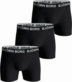 Björn Borg Boxershort Essential - Onderbroeken - Boxer - 3 Stuks - Heren - Maat L - Zwart -Merkloos Soldes 1046x1200 8