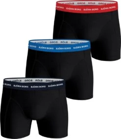 Björn Borg Boxers Essential 3-pack Heren - Zwart - L -Merkloos Soldes 1047x1200 9