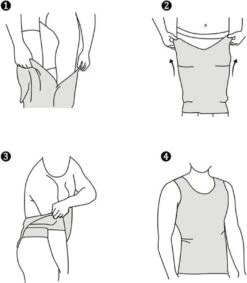 New Age Devi - Corrigerend Hemd - Mannen - Zwart - L - Ondersteuning - Body Buik - Shapewear Shirt - Correctie Hemd - Buik Weg - Buik Verbergen - Strak Lichaam -Merkloos Soldes 1048x1200 10