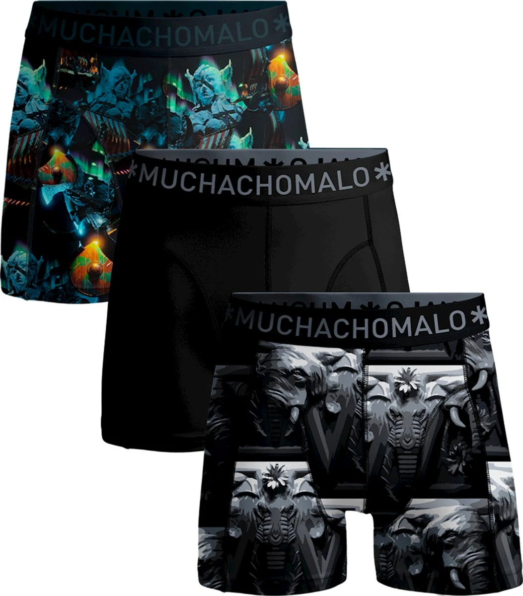 Muchachomalo-3-pack Onderbroeken Voor Mannen-Elastisch Katoen-Boxershorts - Maat XL 16 Muchachomalo-3-pack Onderbroeken Voor Mannen-Elastisch Katoen-Boxershorts - Maat XL – Image 14