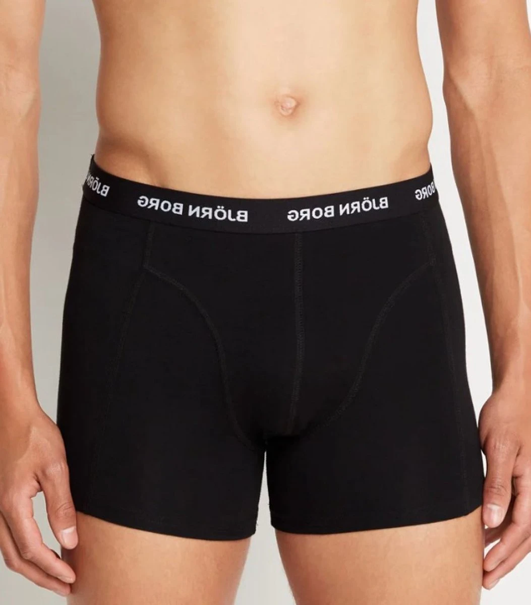 Bjorn Borg Solid Essential Heren Boxershort-3P-Zwart-Maat L 13 Bjorn Borg Solid Essential Heren Boxershort-3P-Zwart-Maat L – Image 11