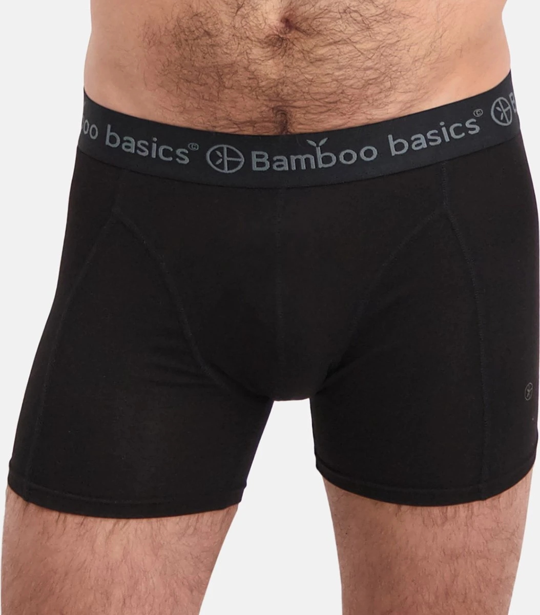Bamboo Basics - Boxershorts Rico (3-pack) Heren - Jeans Melange, Blauw & Zwart - L 7 Bamboo Basics - Boxershorts Rico (3-pack) Heren - Jeans Melange, Blauw & Zwart - L – Image 5