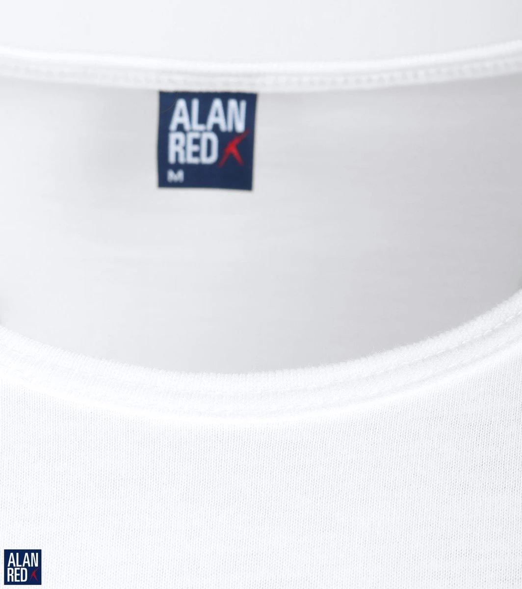 Alan Red Derby 3-pack O-hals Shirts Wit - Maat M 5 Alan Red Derby 3-pack O-hals Shirts Wit - Maat M – Image 3