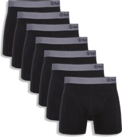 Bamboo Basics - Boxershorts Levi (7-pack) Heren - Zwart Met Grijs - L -Merkloos Soldes 1074x1200 1