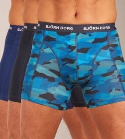 Bjorn Borg 3p SHORTS SHADELINE SAMMY - Sportonderbroek Casual - Mannen - Blauw - M -Merkloos Soldes 1074x1200 10
