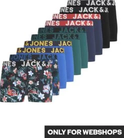 JACK&JONES JACBIRD TRUNKS 10 PACK Heren Onderbroek - Maat L