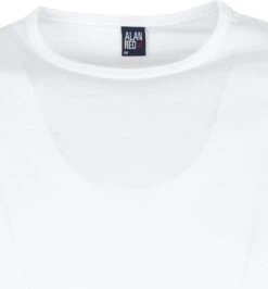 Alan Red Derby Heren T-shirt Extra Lang Wit Rond 2-Pack - XXL -Merkloos Soldes 1114x1200
