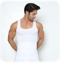 TAFUER - Corrigerend Hemd Mannen - Body Buik Shapewear Shirt - Slim Waist Shaper - Mouwloos - Wit - M 13 TAFUER - Corrigerend Hemd Mannen - Body Buik Shapewear Shirt - Slim Waist Shaper - Mouwloos - Wit - M -Merkloos Soldes 1116x1200 3