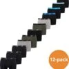 Puma Boxershorts Promo 12-pack - Zwart / Groen / Blauw - Heren Boxers Voordeelpakket - Maat XL -Merkloos Soldes 1121x1200