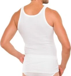 Schiesser Schieser Cotton Essentials Heren Onderhemd - Wit - Maat L -Merkloos Soldes 1123x1200