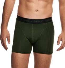 Bamboo Basics - Boxershorts Rico (3-pack) Heren - Army - L -Merkloos Soldes 1135x1200 1