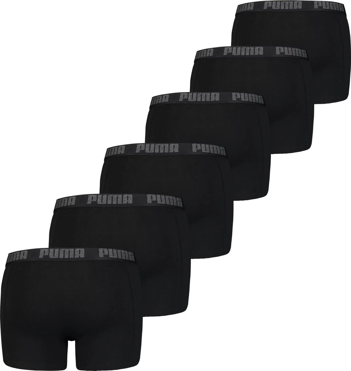Puma Basic Boxer Heren Onderbroek - 6-pack - Maat M 4 Puma Basic Boxer Heren Onderbroek - 6-pack - Maat M – Image 2