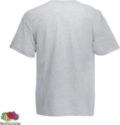 Fruit Of The Loom - 5 Stuks Valueweight T-shirts Ronde Hals - Heather Grey - XXXL -Merkloos Soldes 1159x1200