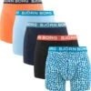 Björn Borg Cotton Stretch Boxers - Heren Boxers Normale Lengte (5-pack) - Multicolor - Maat: L