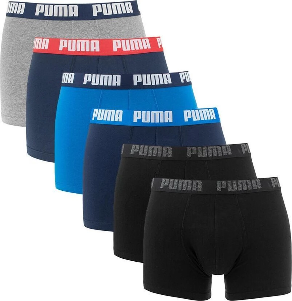 Puma Basic Boxer Heren Onderbroek - 6-pack - Maat L 10 Puma Basic Boxer Heren Onderbroek - 6-pack - Maat L – Image 8