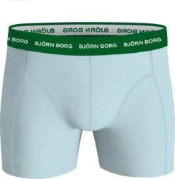 Björn Borg Boxershort Cotton Stretch- Onderbroeken - Boxer - 5 Stuks - Heren - Maat M - Blauw/Zwart/Groen -Merkloos Soldes 1167x1200 11