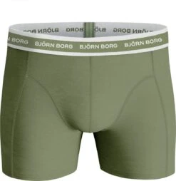 Björn Borg Boxershort Cotton Stretch - Onderbroeken - Boxer - 3 Stuks - Heren - Maat M - Groen/Zwart 8 Björn Borg Boxershort Cotton Stretch - Onderbroeken - Boxer - 3 Stuks - Heren - Maat M - Groen/Zwart -Merkloos Soldes 1167x1200 4