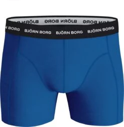 Björn Borg Boxershort Cotton Stretch- Onderbroeken - Boxer - 5 Stuks - Heren - Maat M - Blauw/Zwart/Groen -Merkloos Soldes 1168x1200 17