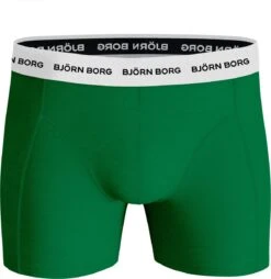 Björn Borg Boxershort Cotton Stretch - Onderbroeken - Boxer - 5 Stuks - Heren - Maat M - Blauw/Zwart/Groen -Merkloos Soldes 1168x1200 3