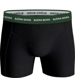 Björn Borg Boxershort Cotton Stretch - Onderbroeken - Boxer - 5 Stuks - Heren - Maat M - Blauw/Zwart/Groen -Merkloos Soldes 1168x1200 4