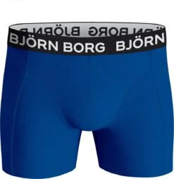 Björn Borg Boxershort Cotton Stretch - Onderbroeken - Boxer - 3 Stuks - Heren - Maat M - Blauw/Zwart -Merkloos Soldes 1168x1200 9