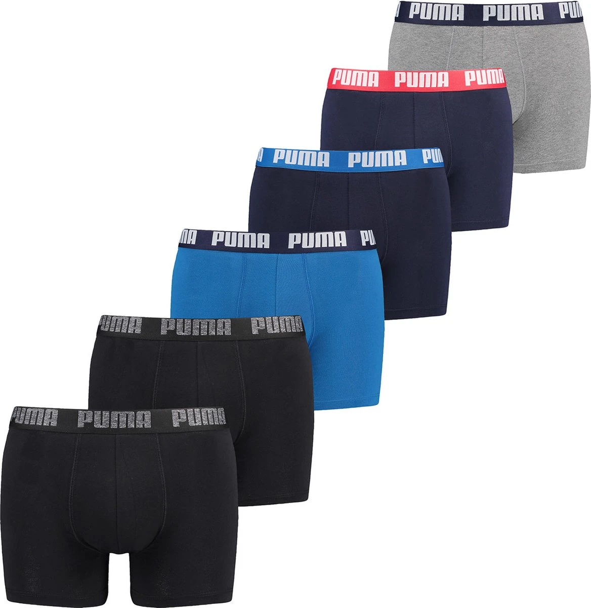 Puma Basic Boxer Heren Onderbroek - 6-pack - Maat L 9 Puma Basic Boxer Heren Onderbroek - 6-pack - Maat L – Image 7