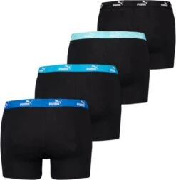 Puma Boxershorts Promo 12-pack - Zwart / Groen / Blauw - Heren Boxers Voordeelpakket - Maat XL -Merkloos Soldes 1171x1200 1