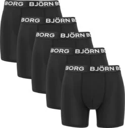 Björn Borg - Heren Onderbroeken 5-Pack Performance Boxers - Zwart - Maat XXL -Merkloos Soldes 1175x1200 4