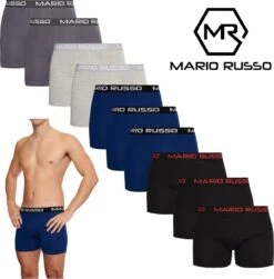 Mario Russo - Heren Onderbroeken 10-Pack Basic Boxers - Multi - Maat XXL -Merkloos Soldes 1180x1200 4