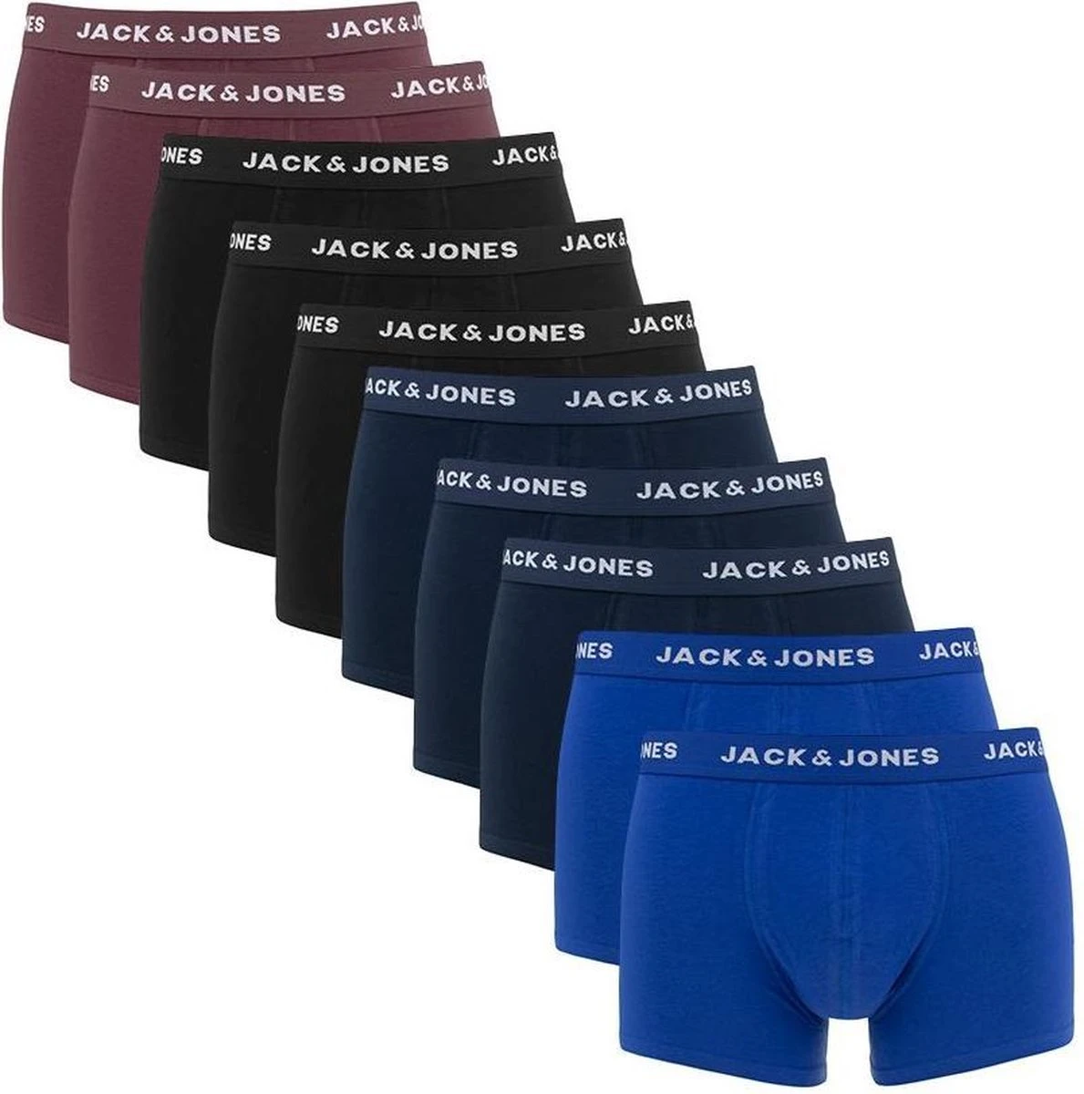 JACK&JONES JACFORST TRUNKS 10 PACK Heren Onderbroek - Maat M 21 JACK&JONES JACFORST TRUNKS 10 PACK Heren Onderbroek - Maat M – Image 19