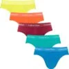 Calvin Klein Ck One 5P Herenslips This Is Love Multi - L