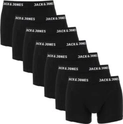 JACK&JONES JACHUEY TRUNKS 7 PACK NOOS Heren Onderbroek - Maat M -Merkloos Soldes 1195x1200
