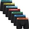 Heren Boxershorts Katoen Maandag T/m Zondag - 7-Pack - Maat M -Merkloos Soldes 1196x1200 1