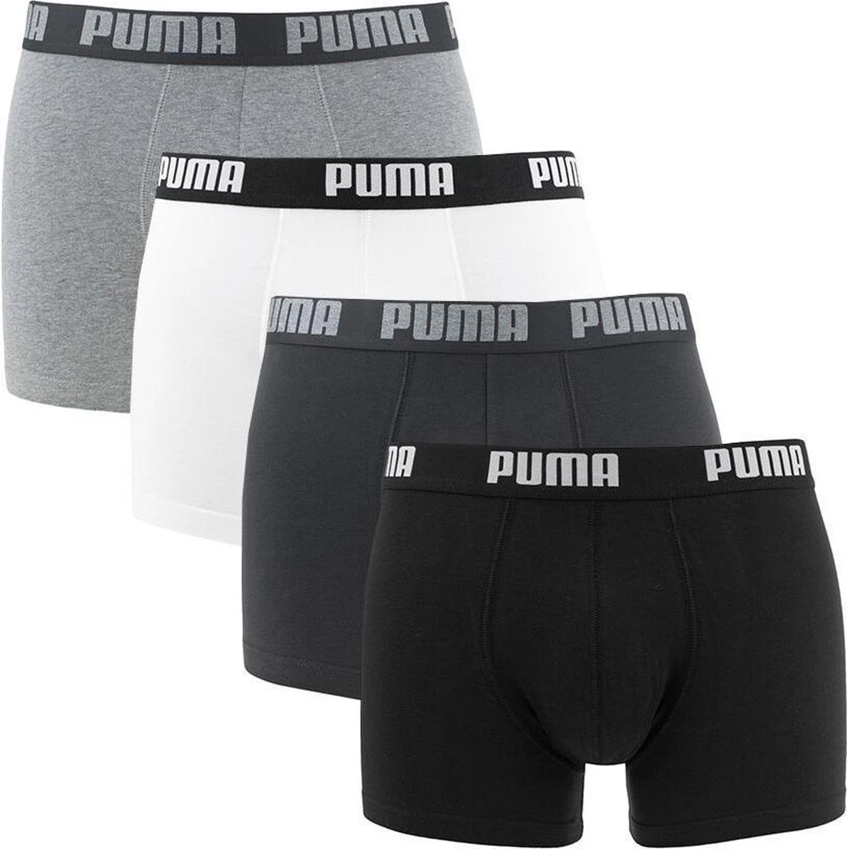 Puma Basic Boxer Heren Onderbroek - 4-pack - Maat L 3 Puma Basic Boxer Heren Onderbroek - 4-pack - Maat L