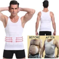 New Age Devi - Corrigerend Hemd - Mannen - Wit - XL - Ondersteuning - Body Buik - Shapewear Shirt - Correctie Hemd - Buik Weg - Buik Verbergen - Strak Lichaam -Merkloos Soldes 1197x1200 9