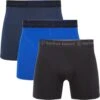Bamboo Basics - Boxershorts Rico (3-pack) Heren - Jeans Melange, Blauw & Zwart - L